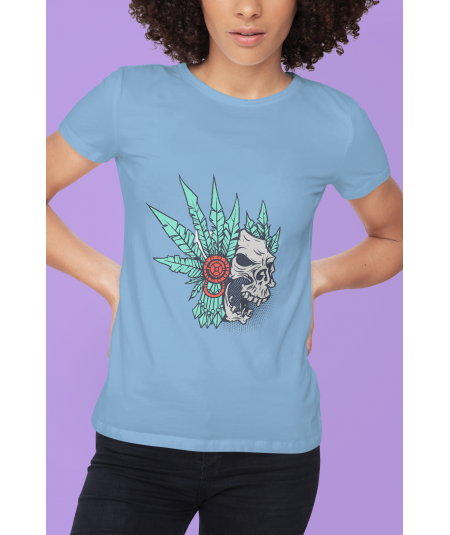 Camiseta Mujer - Dragon Skull